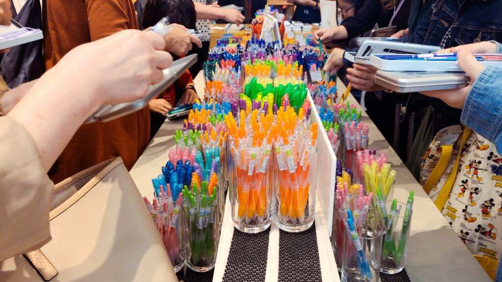 Itoya Ginza fountain pen floor, Tokyo